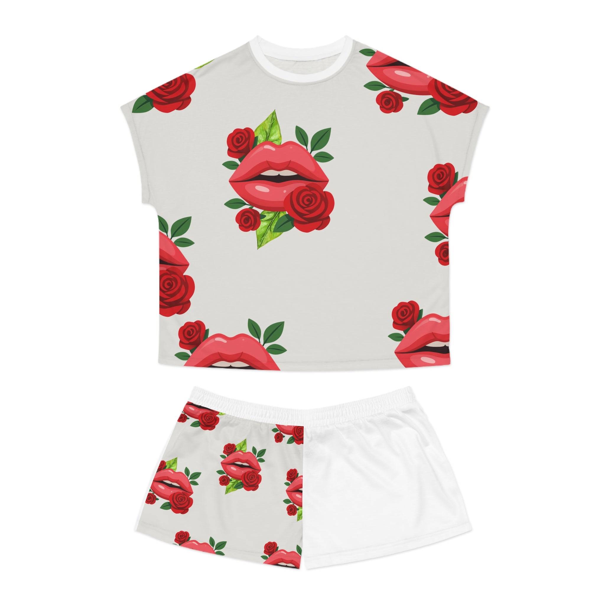 Women's Rose Kiss Pajama Set
