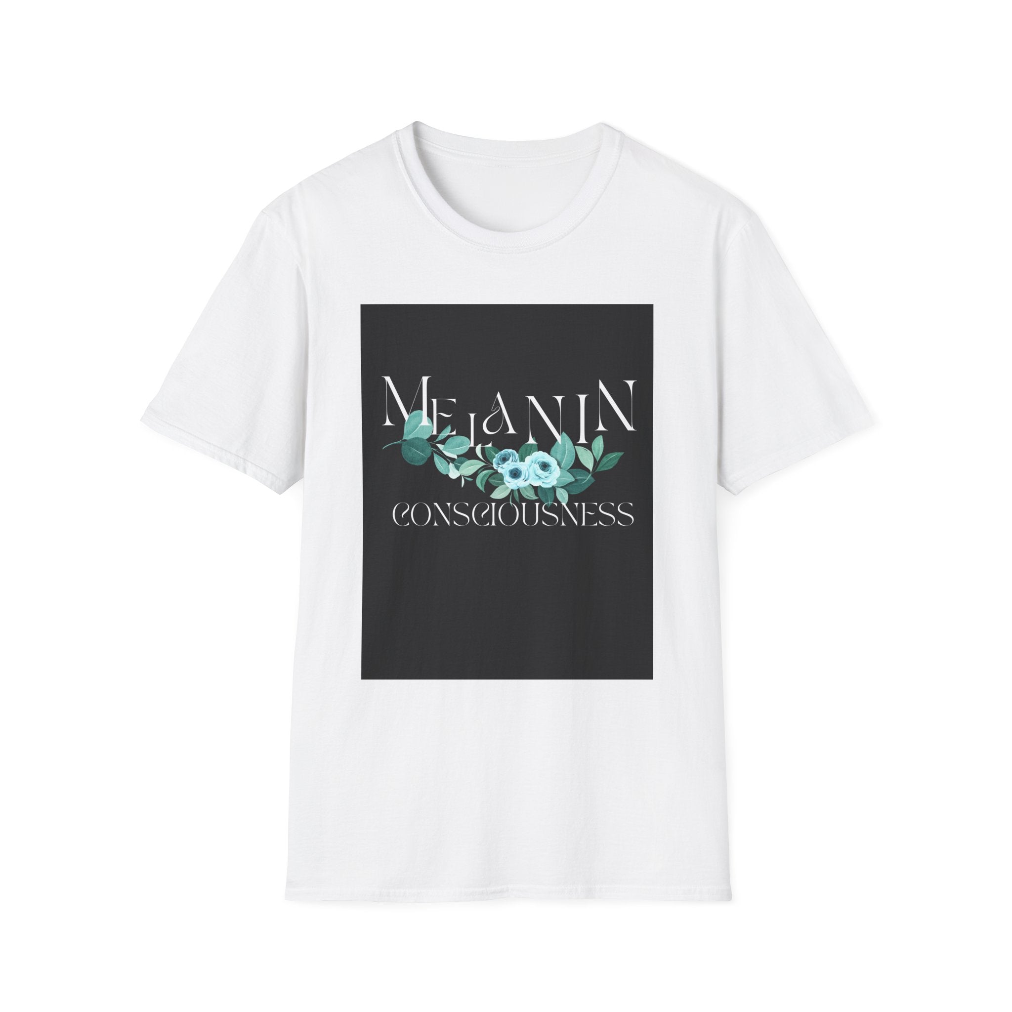 T-Shirt — 'Mindful Consciousness' Floral Graphic Tee