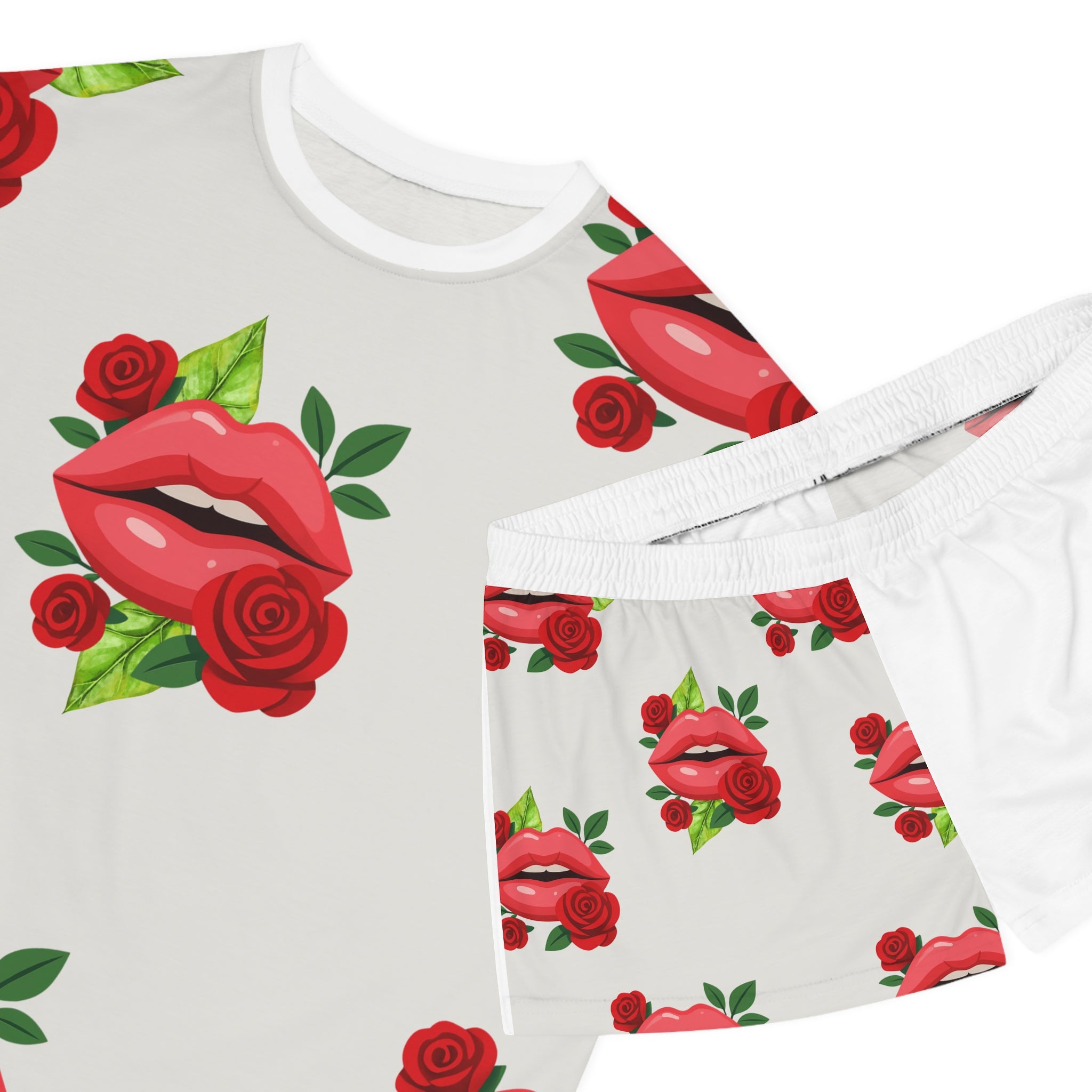 Women's Rose Kiss Pajama Set