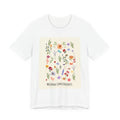 Melanin Consciousness Floral Tee — Botanical Graphic T-Shirt