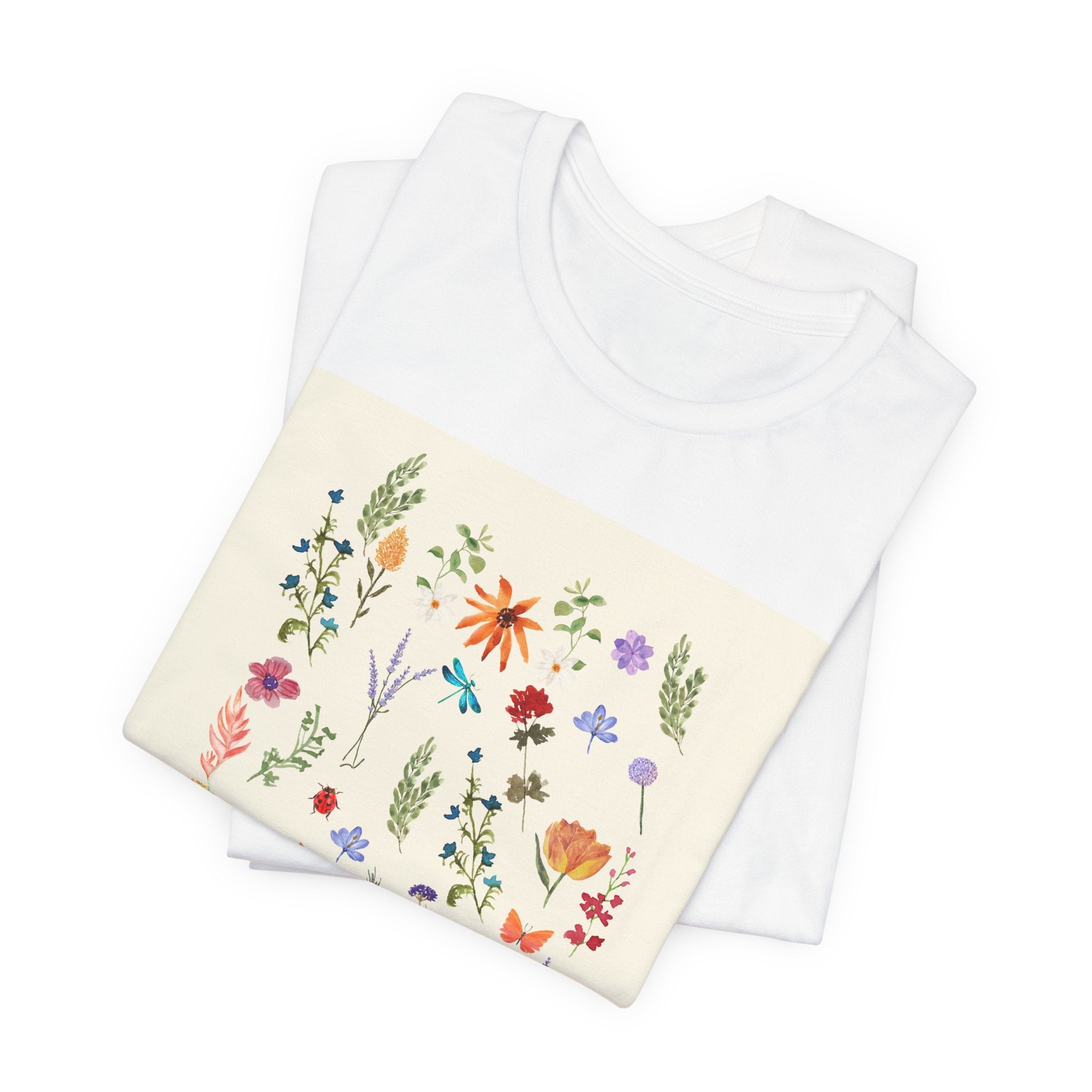 Melanin Consciousness Floral Tee — Botanical Graphic T-Shirt